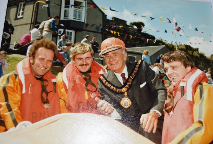 ConwyLifeboat's tweet photo. As we prepare to celebrate 50 years of saving lives at sea in Conwy, here is some of the photos we have found #RNLI https://t.co/5mSv5vV5FB