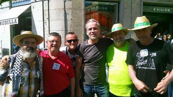 Willy Toledo se ha acercado a la #HuelgaHambreSAT.