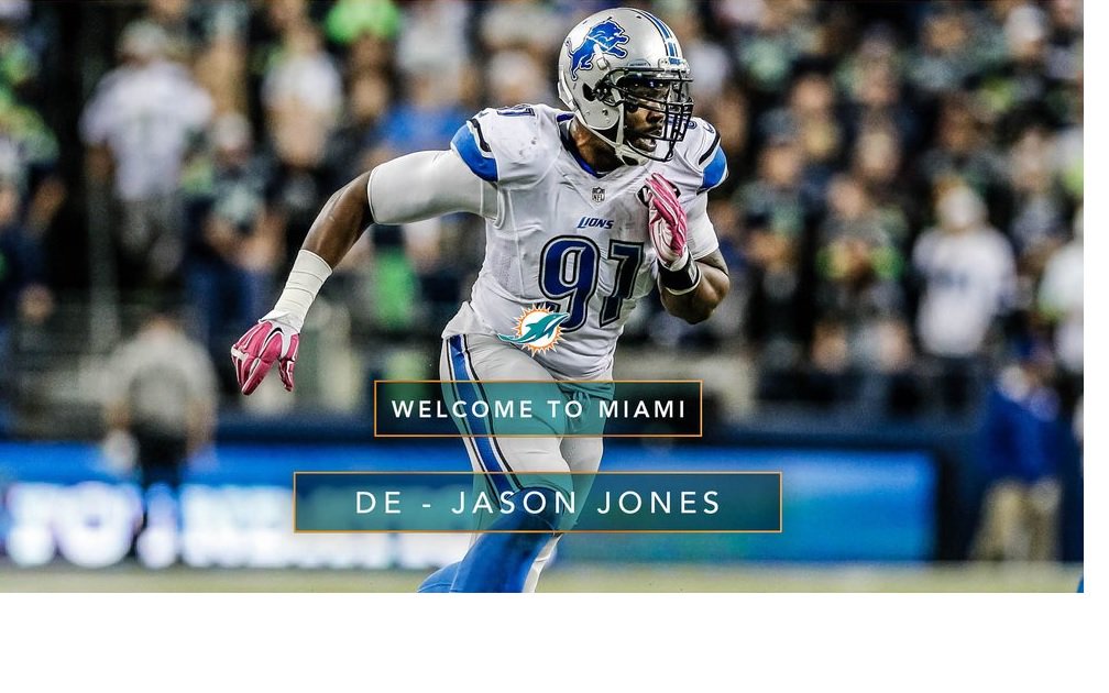 The Dolphins have officially signed DE Jason Jones... bit.ly/22dQXKF?utm_me… https://t.co/5qTINBdebk