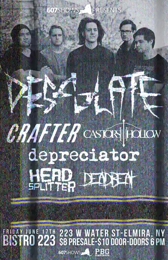 607shows's tweet photo. Our kickoff show! June 17th in Elmira at Bistro 223! RT #607shows https://t.co/nNzHtONKby