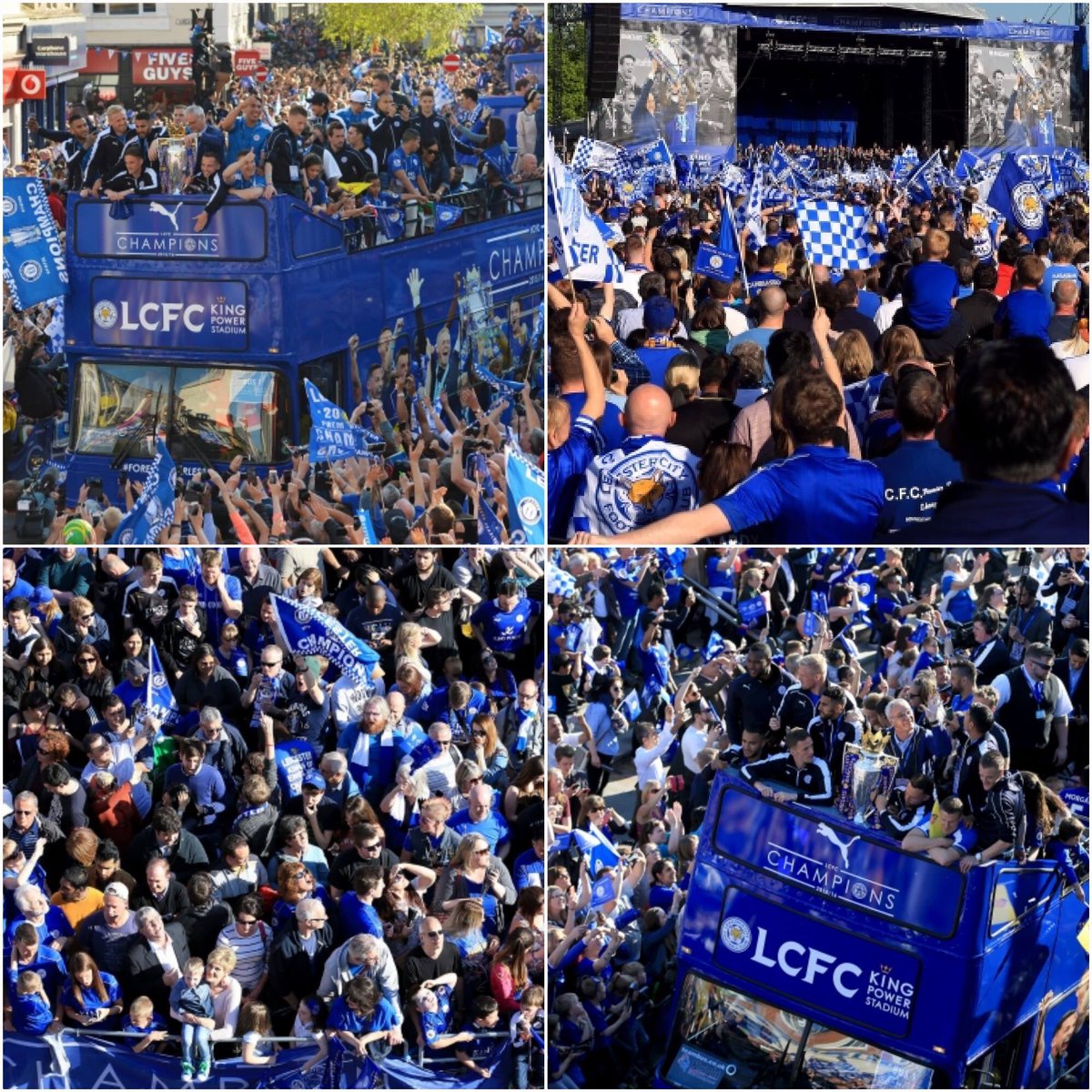 Ondertussen in Leicester!