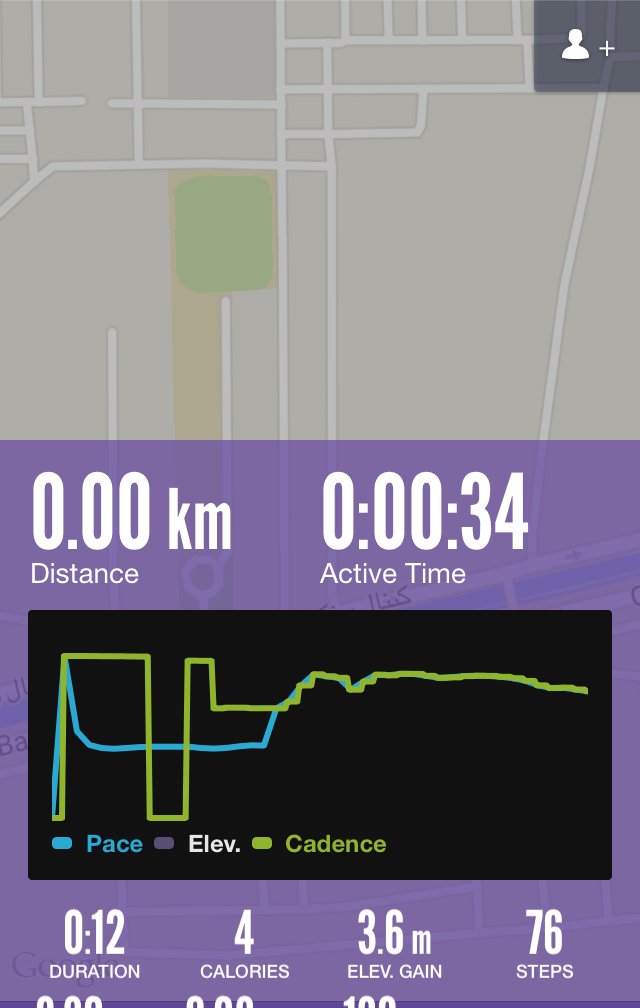 Anachaudary's tweet photo. My 0.00 km RUNNING in 0:34 minutes #argus @azumioinc https://t.co/p80QK4xCcf https://t.co/92r17GFlEQ