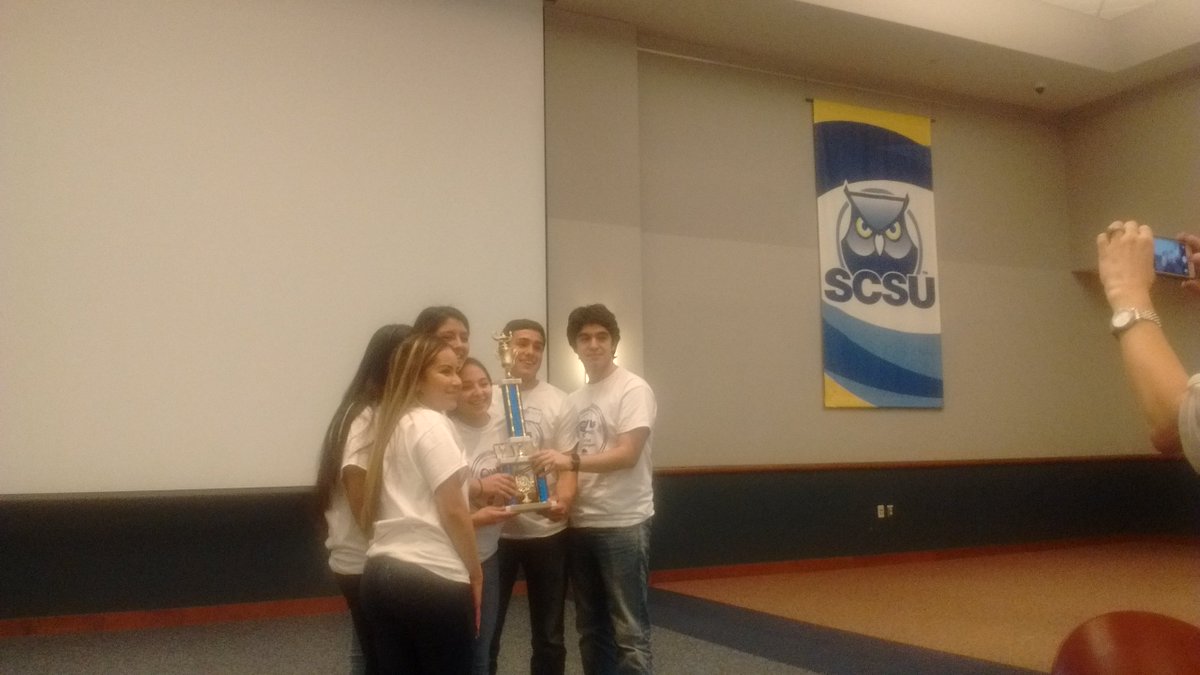 JChurma's tweet photo. Congratulations Spanish heritage speakers 1st place SCSU OWLs! https://t.co/HNzzzdaqY6