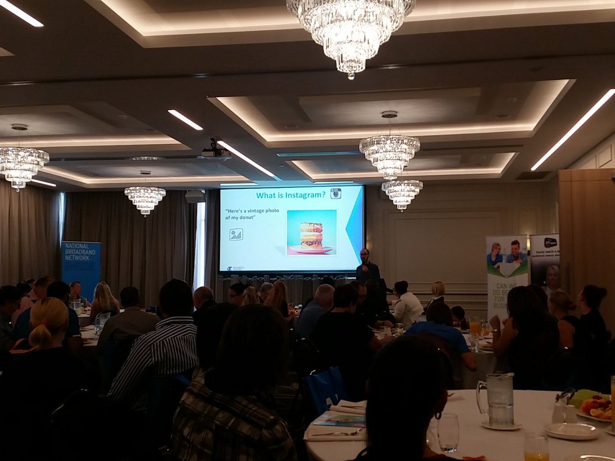 Telstra Business Center breakfast #drivingbusiness