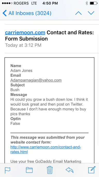 TW Pornstars - Carrie Moon. Onlyfans.Com/carriemoon. The latest