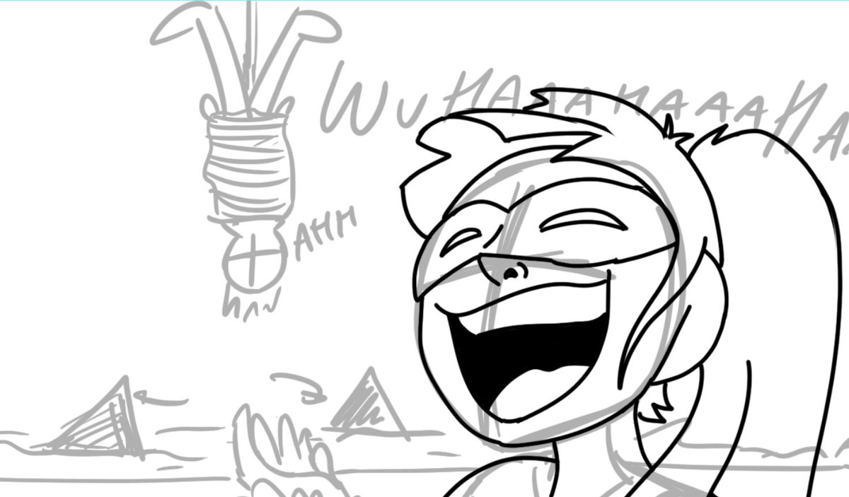 Carawranimates's tweet photo. Another WIP... Storyboarding is fun! https://t.co/kIl0L20it9