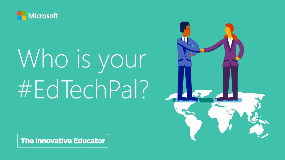 MicrosoftEDU's tweet photo. Tag someone who has impacted the way you teach with #EdTechPal. https://t.co/FFzXtar99m #MIEExpert #MSFTEDU https://t.co/p9TLtcBqzI