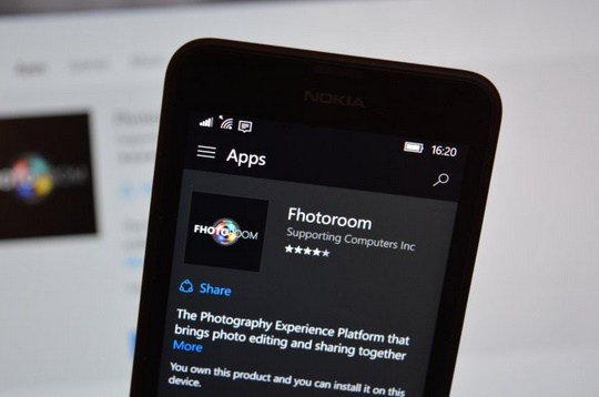 wp8hub's tweet image. Fhotoroom For Windows 10 Mobile Gets a minor bug fixing Update #AppxDownloads #cameratools… winphonehub.org/?p=36569