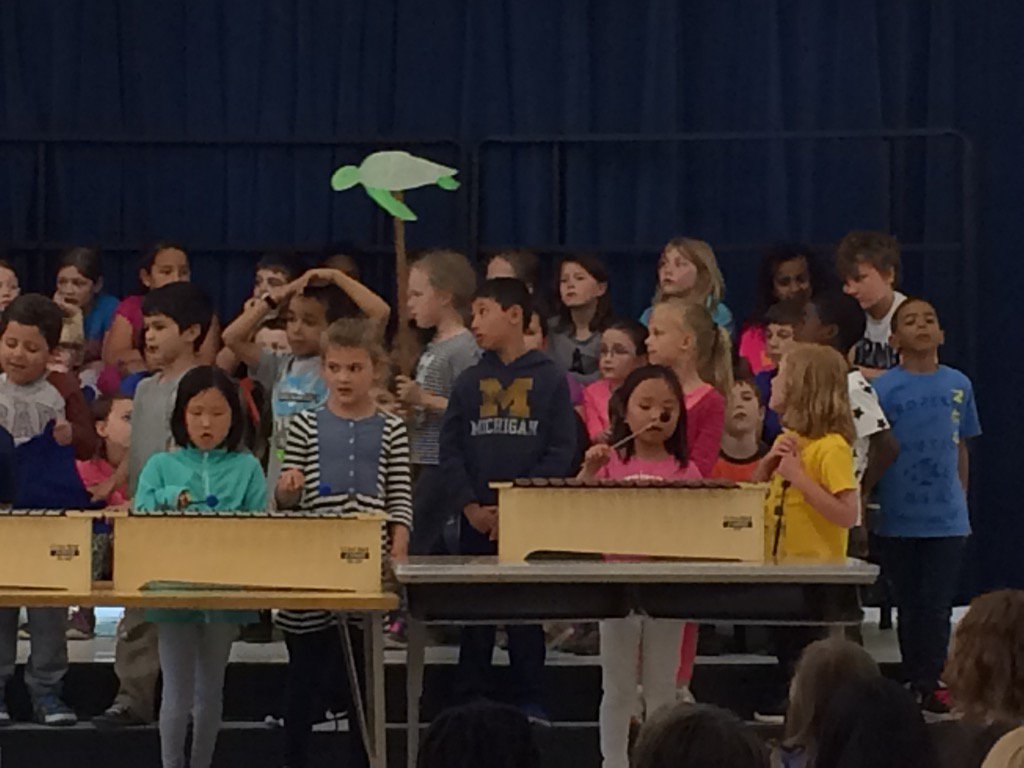 A2Haisley's tweet photo. Puppets from Art and songs from Music come together at Haisley's 1st and 2nd grade concert. @A2Haisley@A2schools https://t.co/IBGhHxYuTY