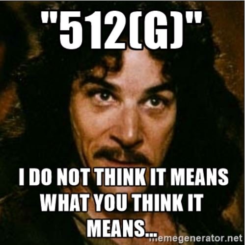 You keep saying "512(g)".  I do not think it means what you think it means....
techdirt.com/articles/20160…