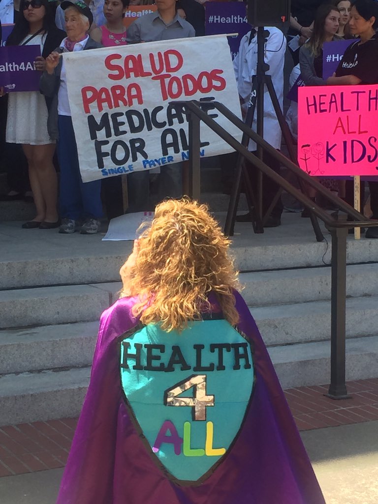 ErikaC0123's tweet photo. And #Health4All superwoman is here too I support of expanding health access to all Californians regardless of status https://t.co/9f3QyhFUzZ