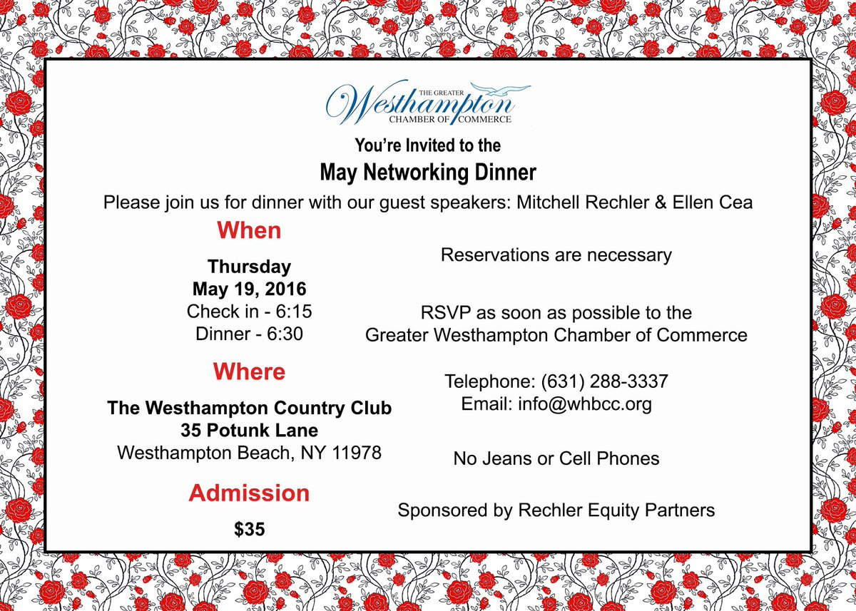 WHBChamber's tweet photo. https://t.co/O6X8HmK1CR