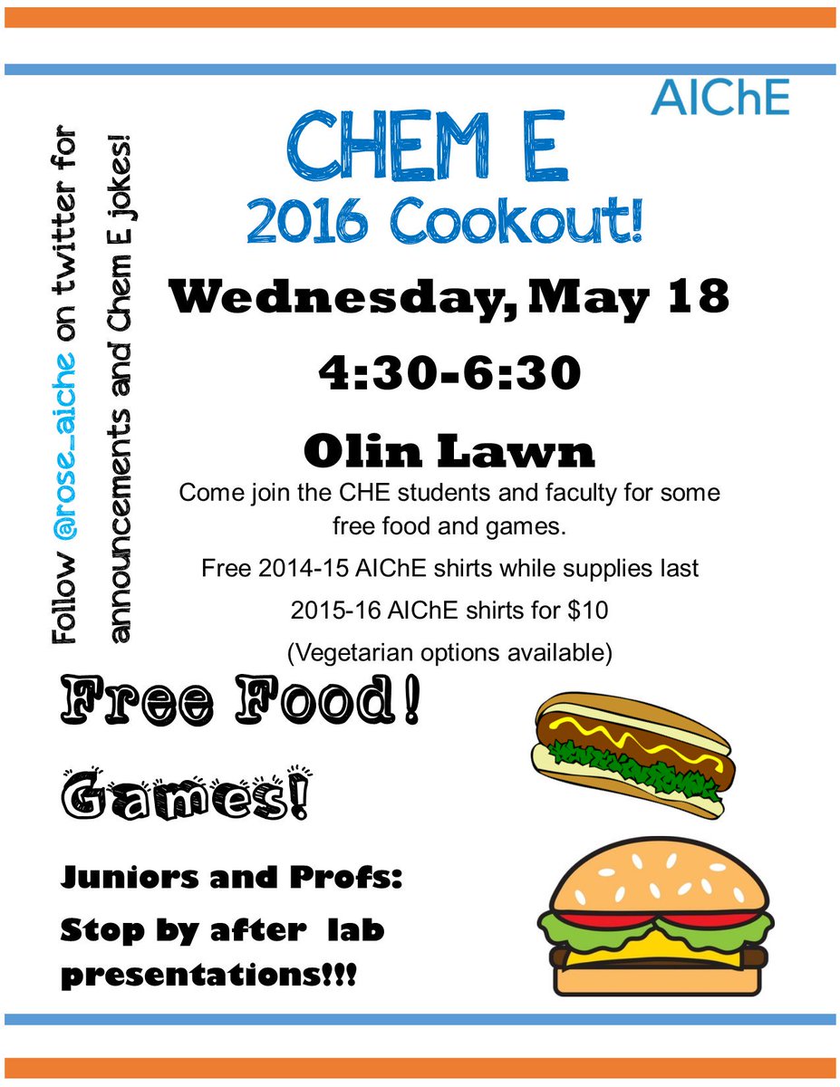 COME TO THE COOKOUT THIS WEDNESDAY!!