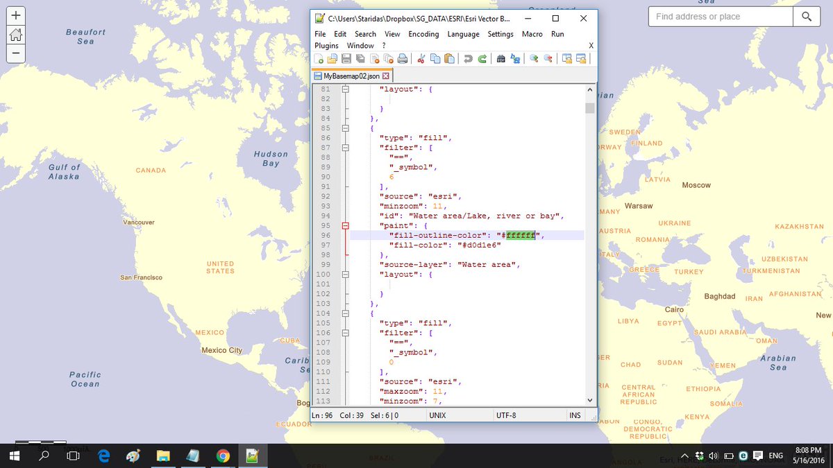 StaridasGeo's tweet image. Designing Custom #Esri #Vector #Basemaps Awesome Maps goo.gl/AWi8iN with #EsriVectorBasemaps #ArcGISOnline