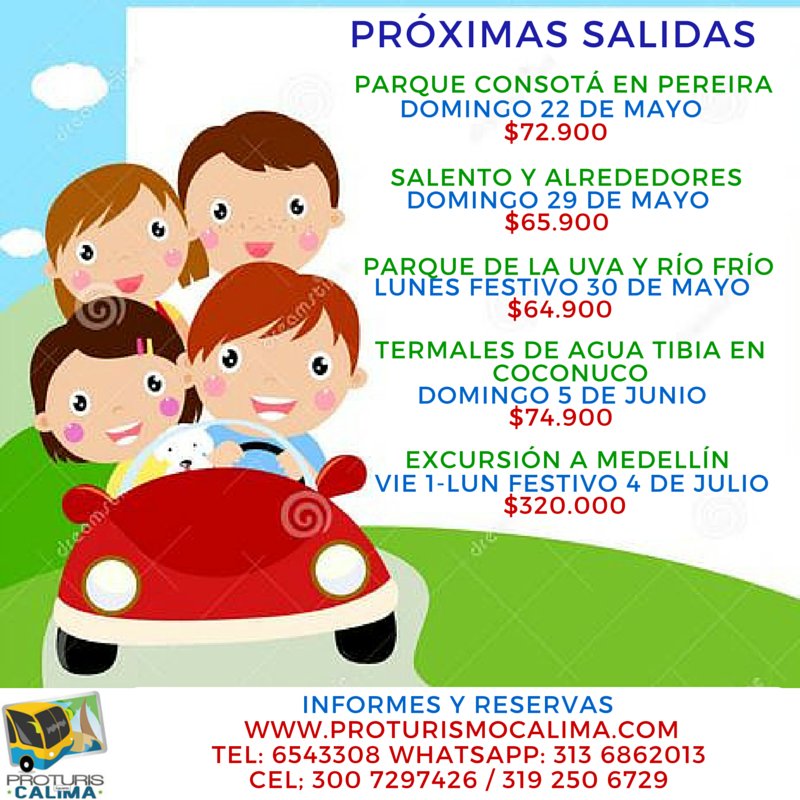 proturiscalima's tweet image. MES DE LA MADRE Y AUN SIN PLAN? Reserva ahora tu cupo en el 6543308, WHATSAPP 313 686 2013. PROTURISMOCALIMA.COM