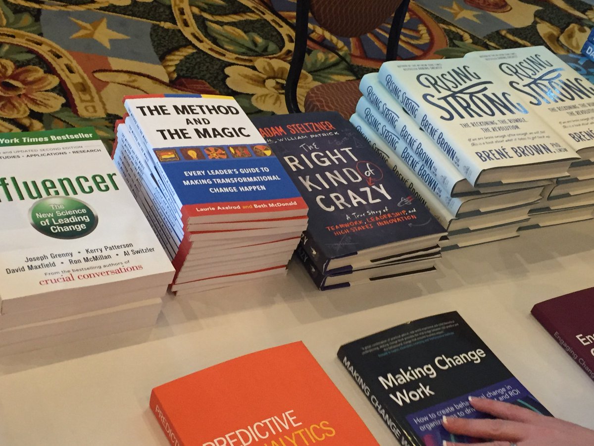 MethodandMagic's tweet image. We've got autographed books in #ACMP2016 bookstore! Find us next to @BreneBrown's book Rising Strong #MethodAndMagic