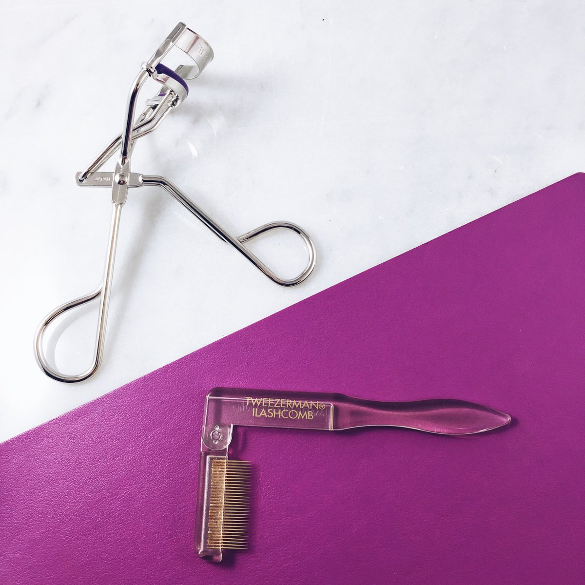TweezermanCa's tweet photo. Pair up our Classic Lash Curler and Folding Ilashcomb to get curled and clump-free lashes #MondayMatches https://t.co/x6x7xaeqUC