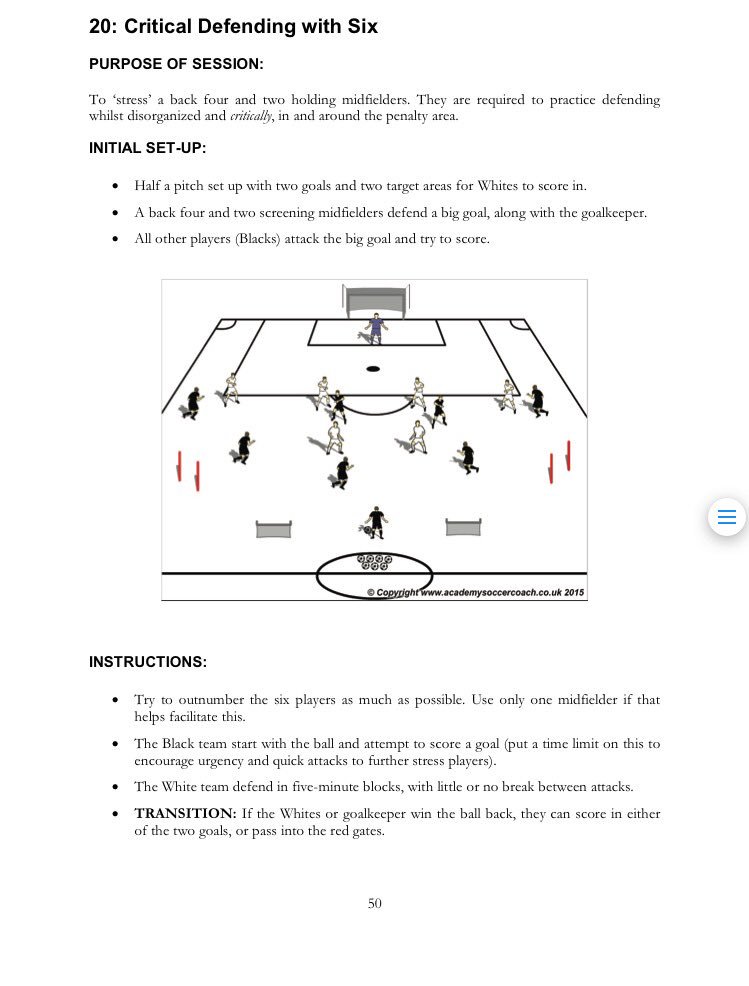 Used both these CRITICAL DEFENDING Sessions tonight at the Academy
<a href="/Inspirethegame/">Inspire Article Feed</a> <a href="/nlevett/">Nick Levett</a> <a href="/benbarts/">Ben Bartlett</a> <a href="/Gerard_Jones/">Gérard Jones, MSc PGCE</a>