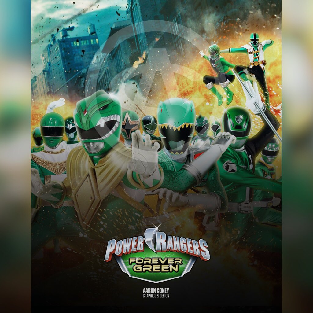 AaronConey's tweet photo. NEW #ForeverGREEN prints, available exclusively on https://t.co/oSPFGXeDaZ! βπΎπ€ #PowerRangers #ACGraphicDesign https://t.co/0R2LeL8W8e