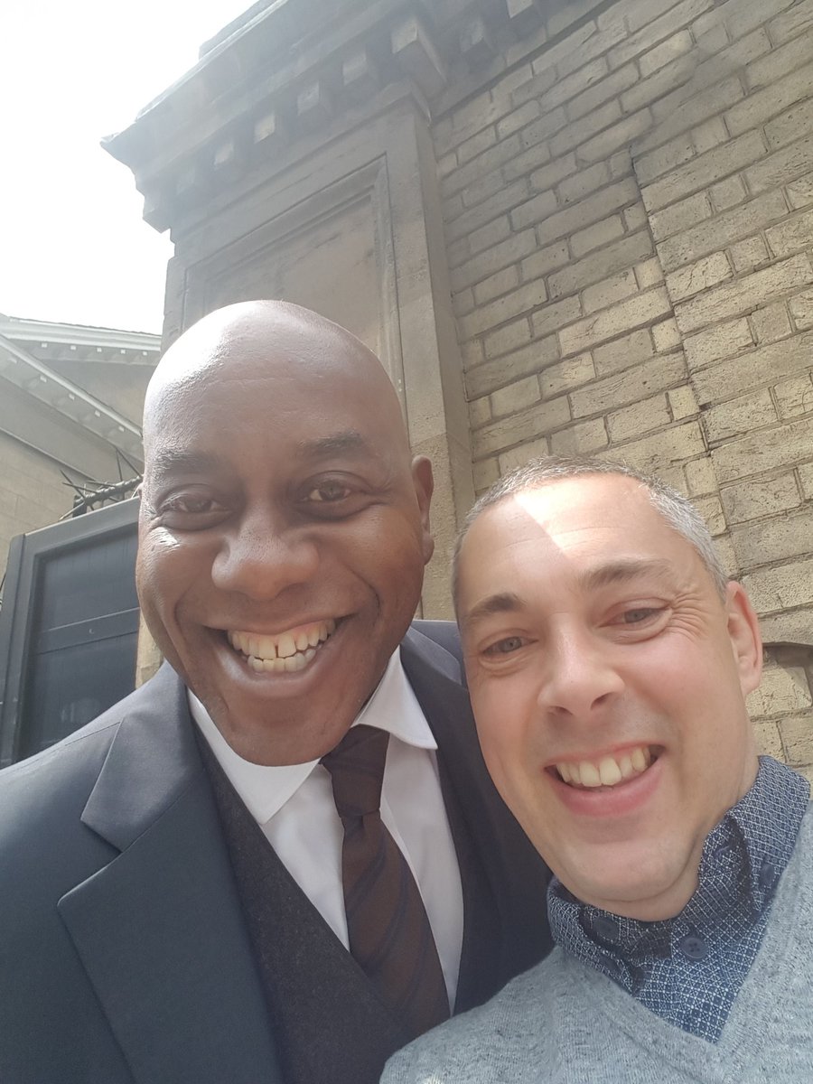Bumped into this smiling chap #ainsleyharriott