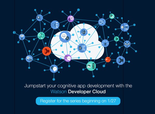 IBMwatsonx's tweet photo. Building with Watson APIs has never been easier. View our lineup of upcoming tech webinars: https://t.co/mh6atMLFWk https://t.co/pY6vkDZmHw