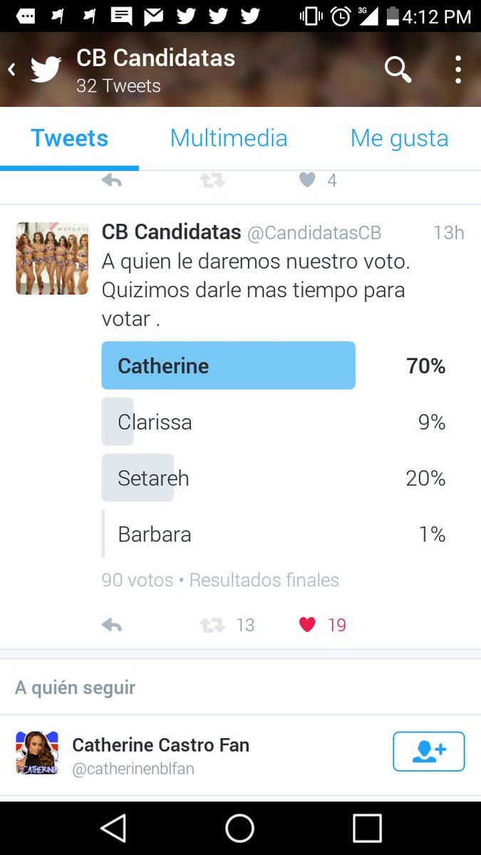 CB Candidatas tweet media