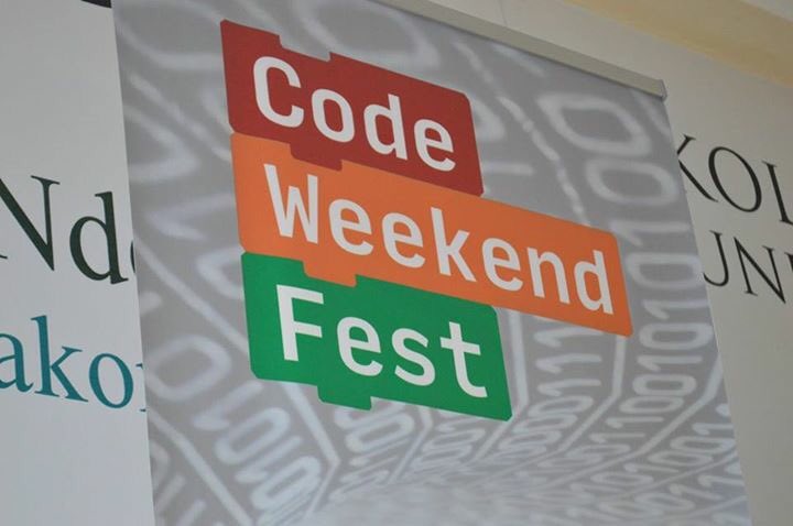 CodeWeekendFest's tweet photo. Highlights of our second #CodeWeekendFest. Learn #coding in only two days. #code #CWF2016 https://t.co/yvdQClPZdA