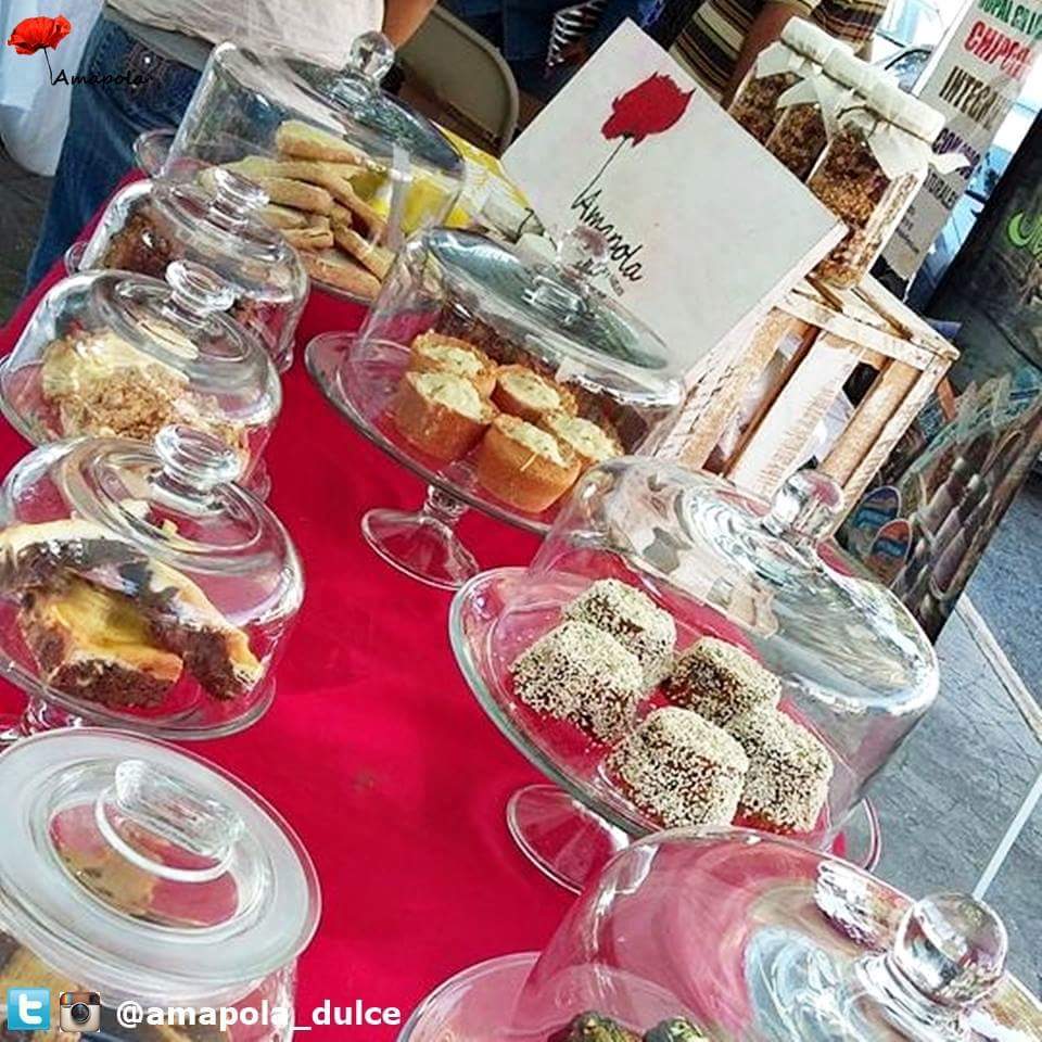 Rosapola's tweet photo. Mercado de la Vendimia #FiestaDeVendimia 2016 #Amapola repostería fina https://t.co/3FNVxIuYvl