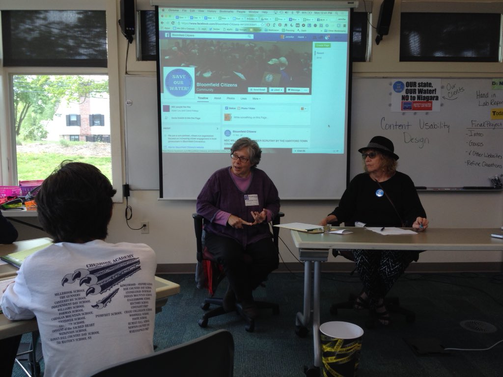 Solarium1101's tweet photo. Excited 4 @WatkinsonSchool to partner w/ @BlmfldCitizens & #SaveOurWaterCT to build their websites in our #WebSLAM https://t.co/PRRkc7Gy15