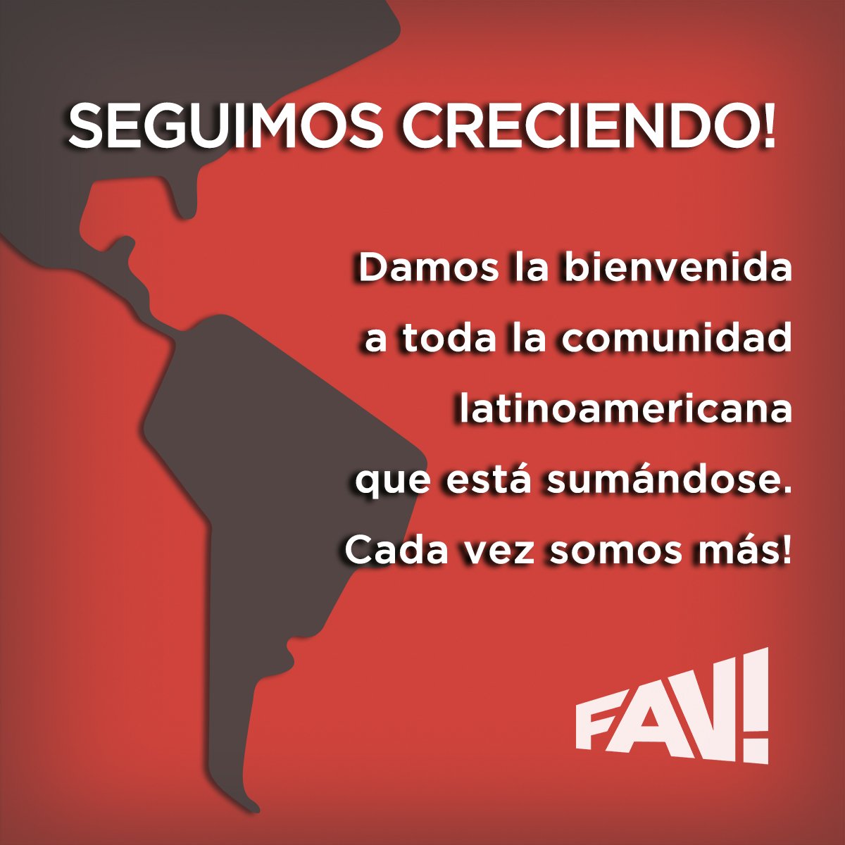 favnetwork's tweet photo. A todos nuestros creadores Latinoamericanos, BIENVENIDOS! #FAVNetwork #youtubers https://t.co/OTAwKWaHe9