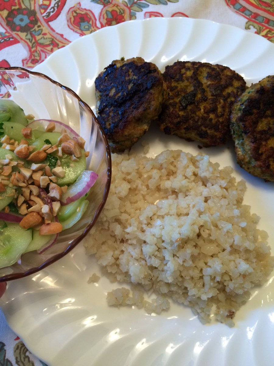 mburke421's tweet image. @meljoulwan outdid herself with her #todmunchickencakes with #cucumberrelish recipes. #wellfed2 #paleo #whole30