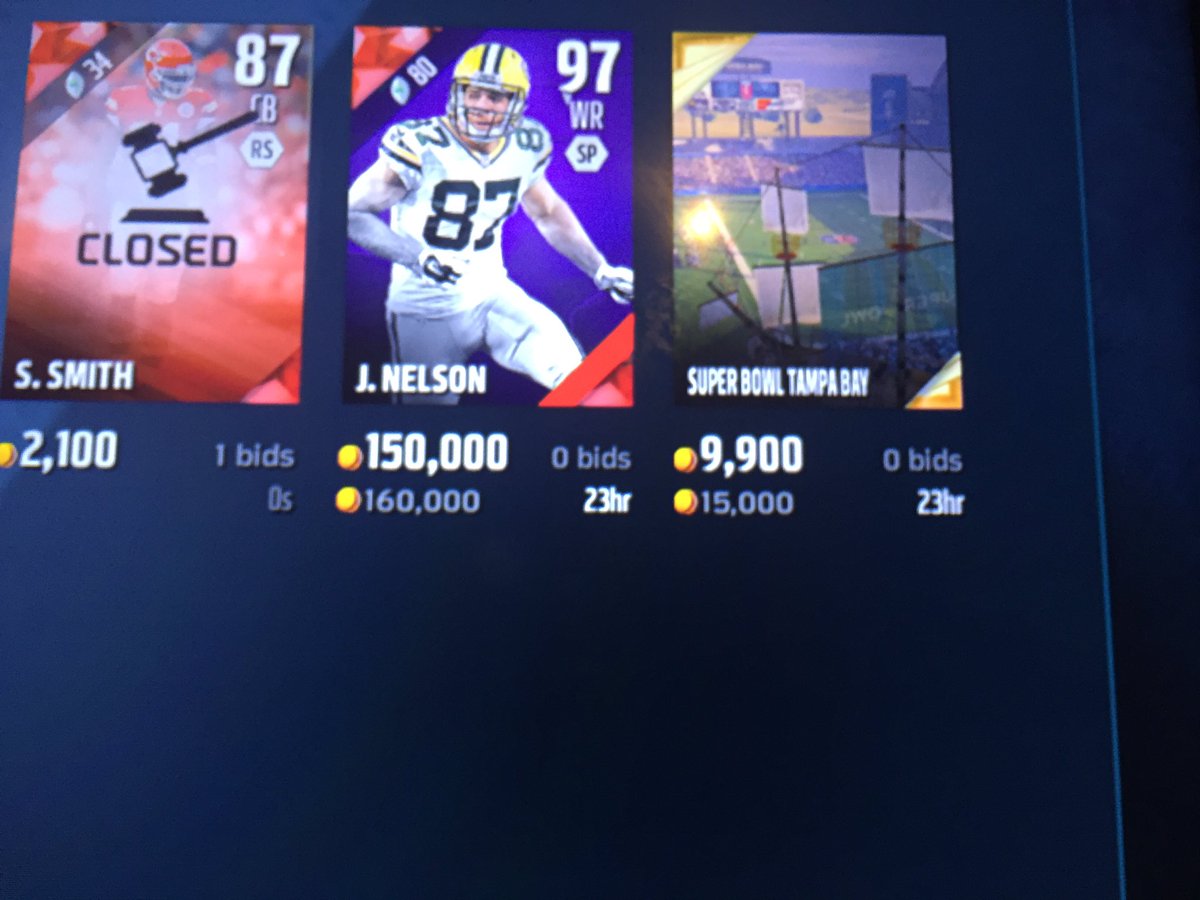 MaddenPlaya6431's tweet photo. Somebody take them plz cheapest ones on the board #buy #madden16 https://t.co/FSc9tVRywL