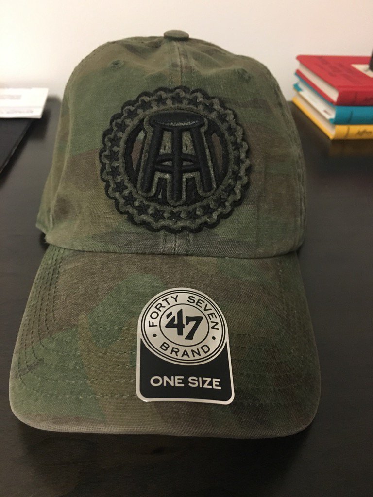 barstool camo hat