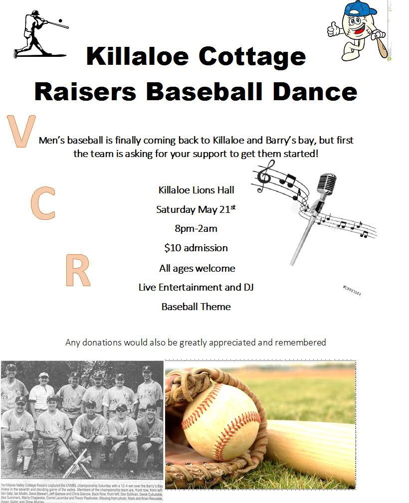c_henry4's tweet image. Be sure to put on your dancin shoes this weekend and come out to support getting baseball back in the valley! #VCR
