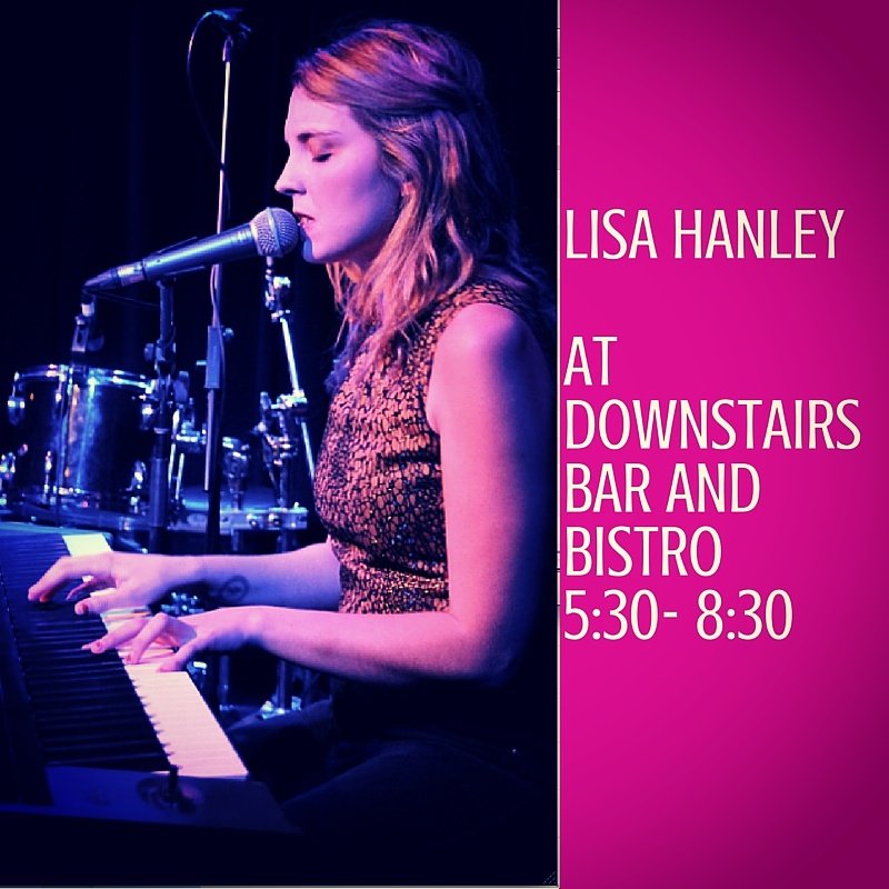 Can't wait to play at 'Downstairs bar and bistro' on Sturt St. Friday night 5:30-8:30! xx