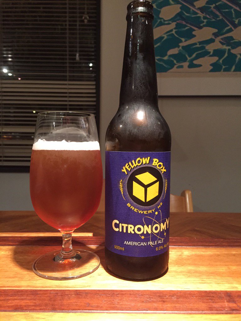 <a href="/Yellowboxbrew/">Yellow Box Brewery</a> Citronomy, warm malty &amp; complex citrus BITTER big and so tasty