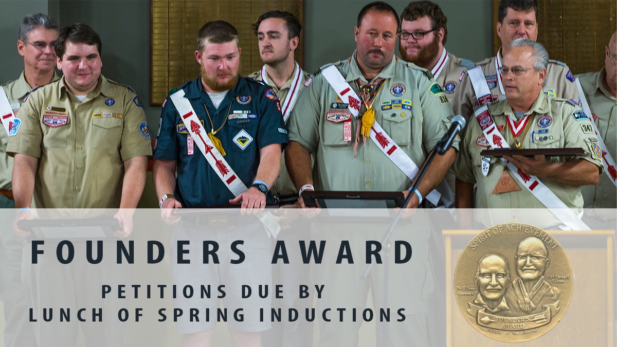 104program's tweet photo. Founders petitions are due by Spring Inductions! Don't miss out: https://t.co/MbxRkZf2Gw https://t.co/DrK6mmcTJs