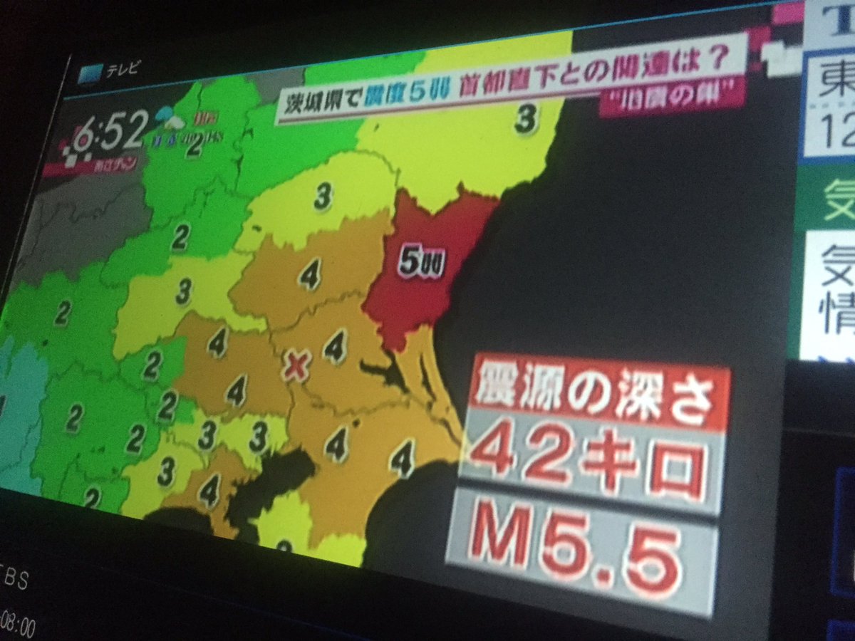林 志行 Sur Twitter 震度5弱 Tbs あさチャン 昨日の地震 驚き ２段ベッドから飛び降り 足首骨折の小学校生 6時間待たされ03 30amの高校生 識者 熊本地震とは関連なし 直近は M5 過去m6 M7だと首都直下地震 今のところ関係ない