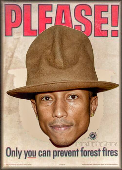 treythetruth213's tweet photo. WHO IN DA' FUCK TOLD PHARRELL THIS HAT WAS COOL?
"had to be them 2-pesky bears out of Yellowstone."
#ReallySilly https://t.co/VlpyiV0qDI