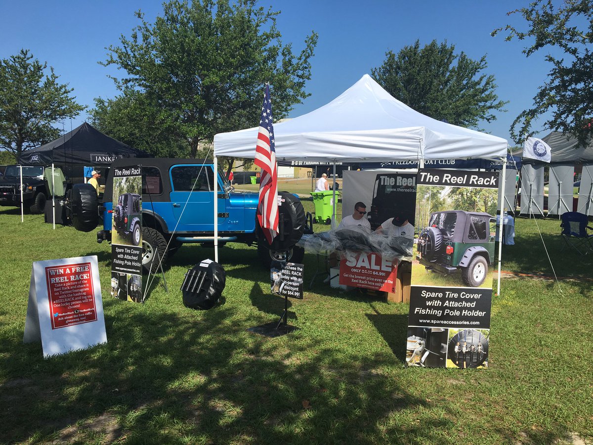 We had an amazing week in Panama City Beach with some of the friendliest Jeepers we've ever met #ReelRack