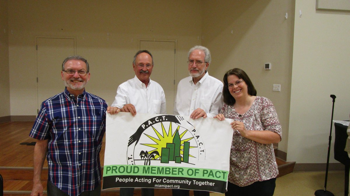 PACTMiami's tweet image. @CoralGablesUCC celebrated #PACTMiami Celebration for #quadrupling their #NehemiahAction participation this year!