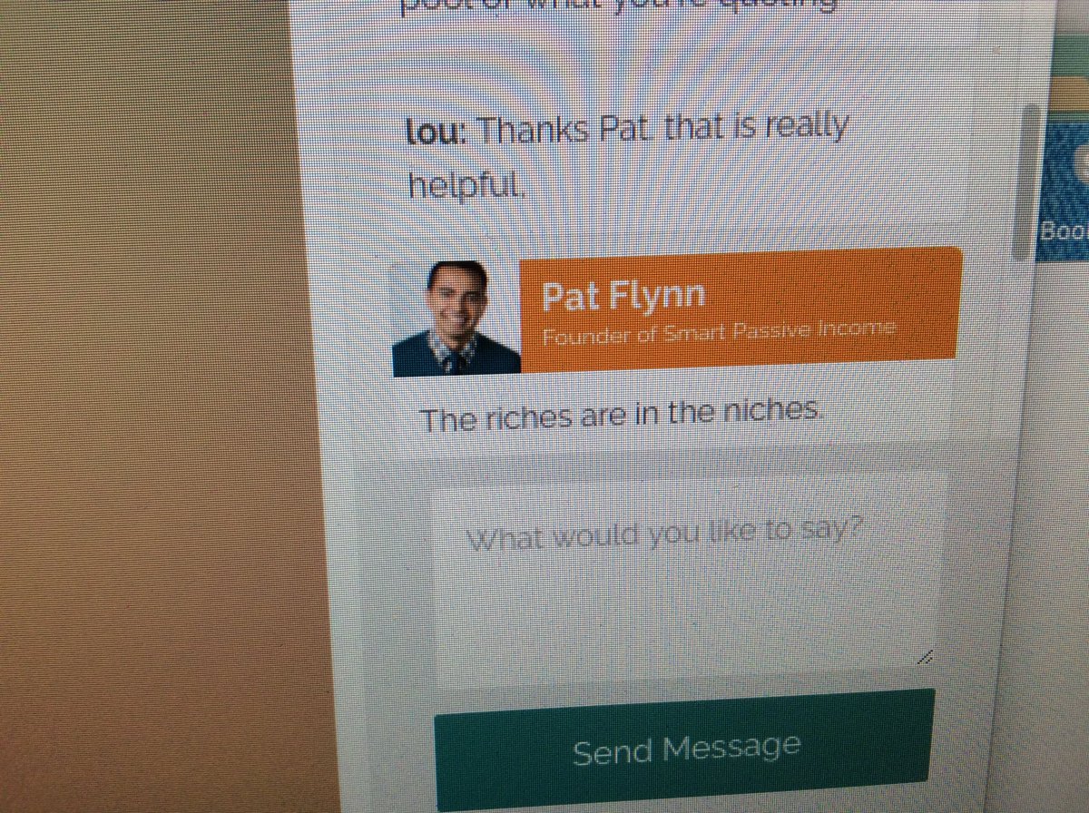 BookMentorJudyB's tweet image. #booktocourse great panel with Pat Flynn, Nathan Barry, Steve Kamb, Vanessa Van Edwards.