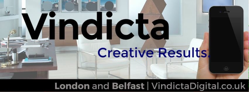 VindictaDigital's tweet photo. #vindictadigital #creativeresults @Belfast_Vibe  #SEO #WebDesign #Marketing #Branding #PR #agencylife https://t.co/vXrTce9TKY