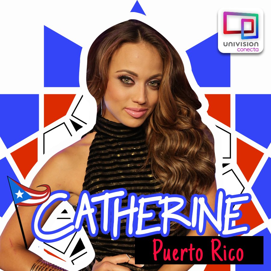 NuestraBelleza's tweet photo. ¿Dónde están los seguidores de Catherine? Vota en Univision Conecta. Descárgala ya. https://t.co/Xwg453RmVj
