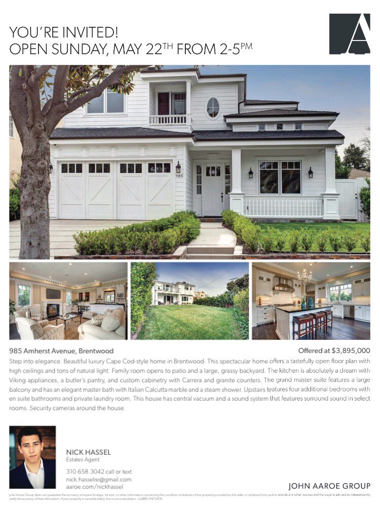 Nickduane's tweet photo. Need some plans for Sunday? Come check out this amazing home! #Brentwood #realestate #CapeCod #openhouse #sell #buy https://t.co/rdvef7t3JU
