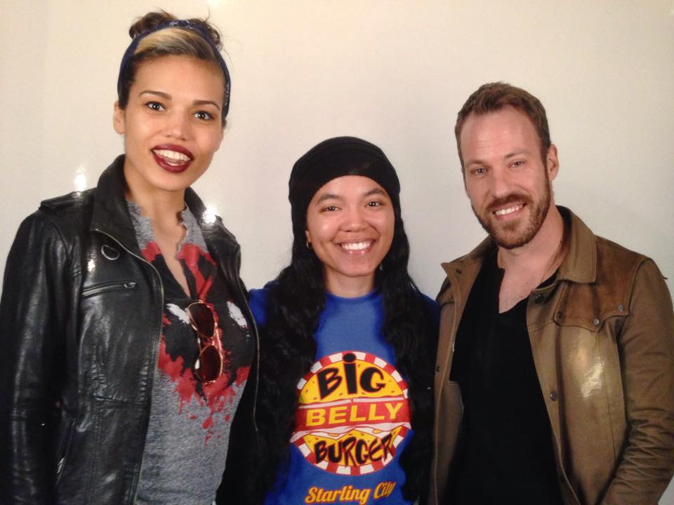 angelstorm452's tweet photo. @CiaraRenee8 @thefalk My favorite pic of the weekend !! Thanks guys ! #HawkWin #Legends https://t.co/Je3TYXYwcN