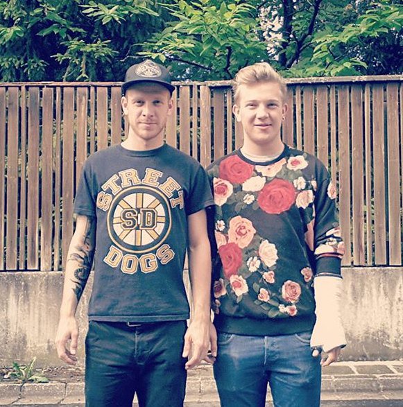 Me and my younger brother Oliver