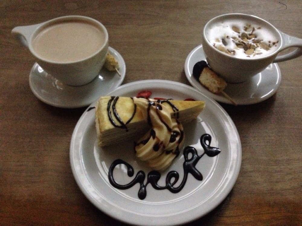 IOTABrewCafe's tweet photo. Triple threat #Nutella #Coffee #Crepe https://t.co/4twWOWplt5