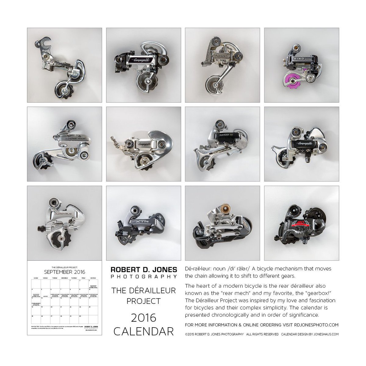 TheProsCloset's tweet photo. The Derailleur Project, 2016 calendar will look great in your workshop! #FeaturedAuction https://t.co/xDdItCXC4e https://t.co/8SWZVkijYU