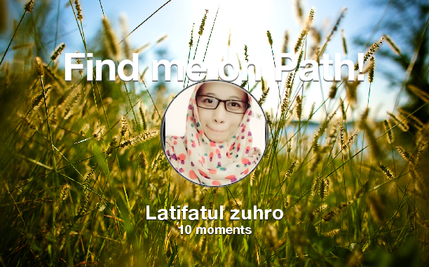 Ifazuhro's tweet photo. Find me on #Path now! Go to https://t.co/DXHpCfMPFL https://t.co/4x0nIgNNm1